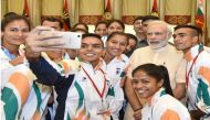 Watch: PM Modi meets Rio 2016 Olympics-bound Indian contingent, wishes them luck 