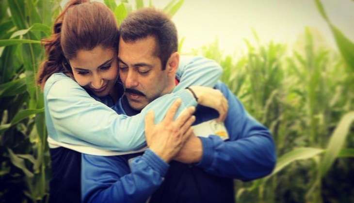 Salman Khan and Anushka Sharma in a still from Sultan
