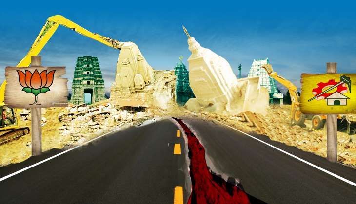 BJP, TDP play temple run, the Andhra version
