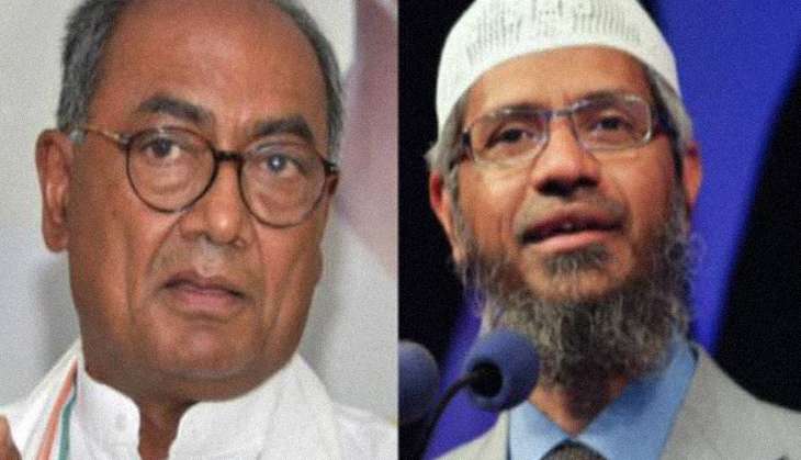 Digvijaya Singh praises Zakir Naik in 2012