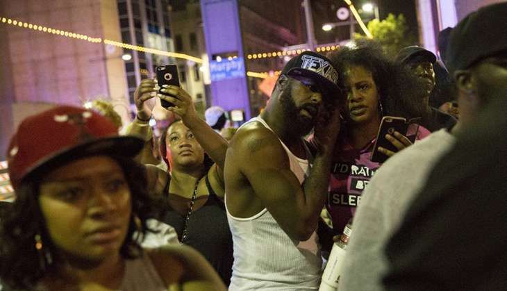 Dallas shooting Black Lives Matter AFP PHOTO/Laura