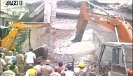 Meerut: 4 killed after a building collapse during demolition drive 