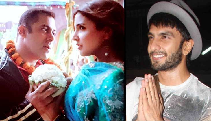Ranveer Singh matched steps with Salman Khan