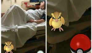 Wife gives birth to baby girl while husband catches Pokemon. How do we get off this planet? 