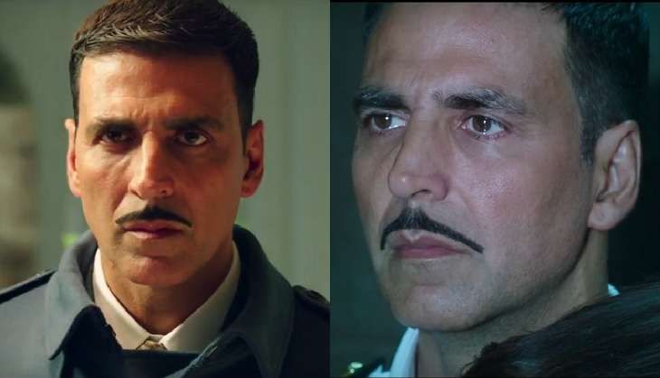 Akshay Kumar in a still from Rustom
