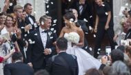 In photos: Bastian Schweinsteiger and Ana Ivanovic's wedding at Venice church 