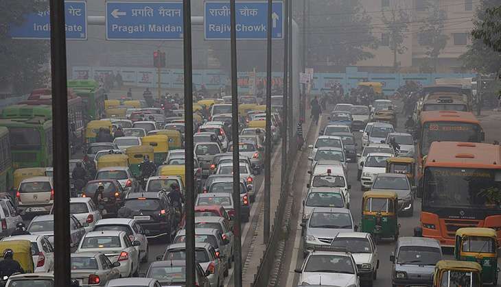 vehicle pollution delhi 2014 Kuni Takahashi/Bloomb