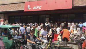 South China sea dispute: Chinese nationalists smash iPhones, call to boycott KFC in protest 