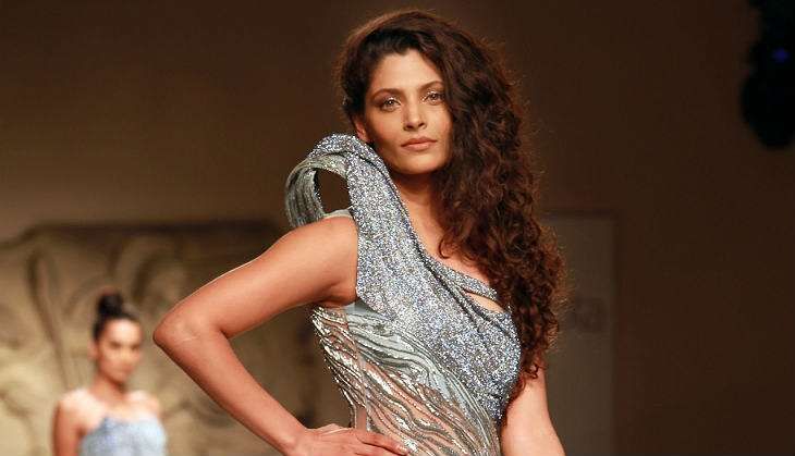Saiyami Kher makes her debut with Gaurav Gupta fashion show