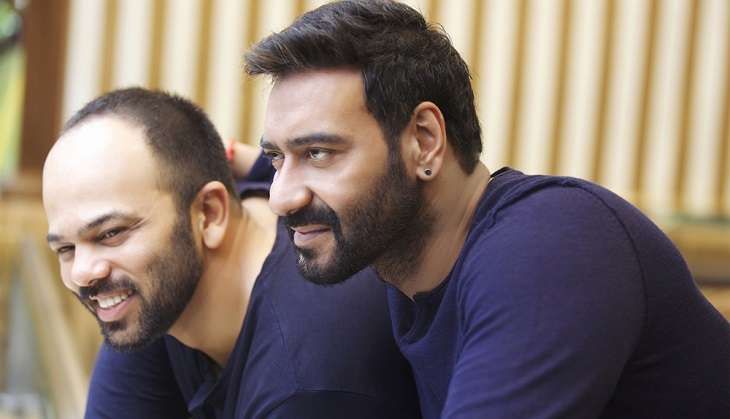 Ajay Devgn and Rohit Shetty in Golmaal Again