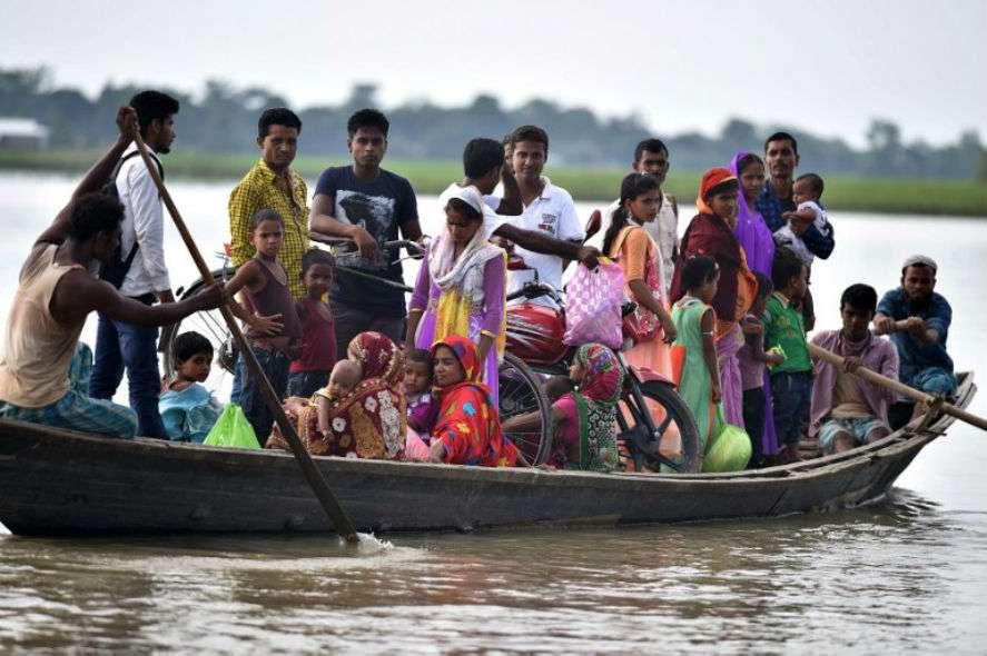 Photo story Assam Floods July 2016 Biju Boro/AFP P