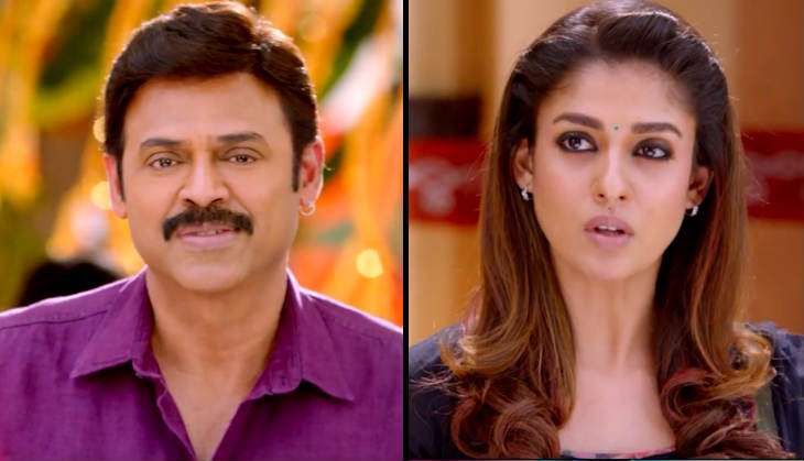 Venkatesh, Nayanthara in a still from Babu Bangaram