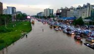 Gurugram: Heavy downpour brings Millennium City to a standstill, schools to remain shut 