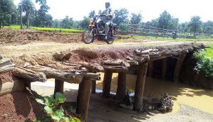 In pictures: Villagers in Kanker district have a wooden bridge to thank 
