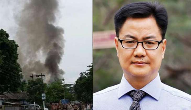 Assam Terror Attack Very unfortunate says MoS Kiren Rijiju