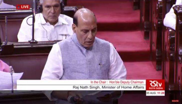 Rajnath Rajya Sabha