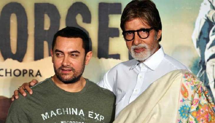Amitabh Bachchan and Aamir Khan in Thug