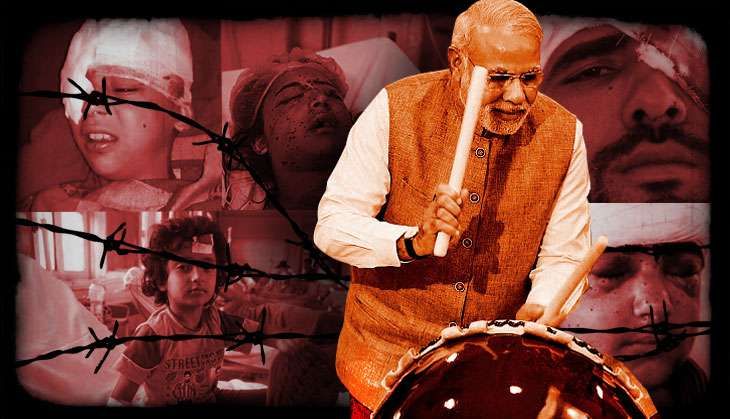 Modi breaks silence on Kashmir