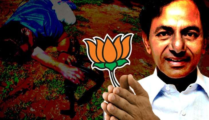 TRS using enocunter killing to get closer to BJP?