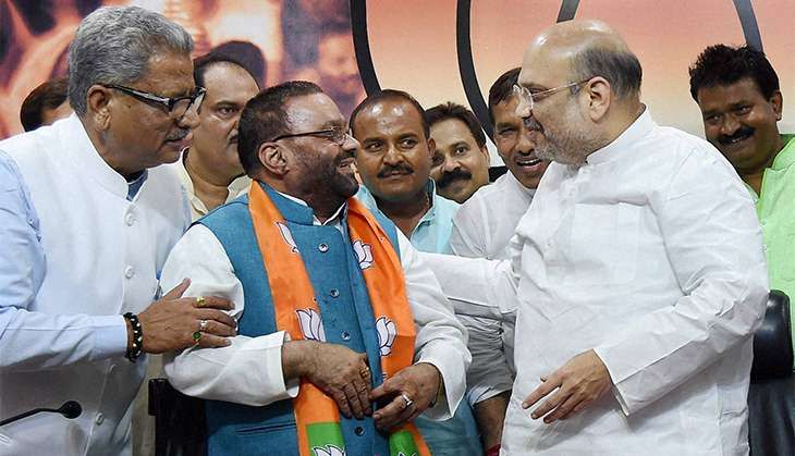 Swami Prasad Maurya joins BJP Shirish Shete/PTI