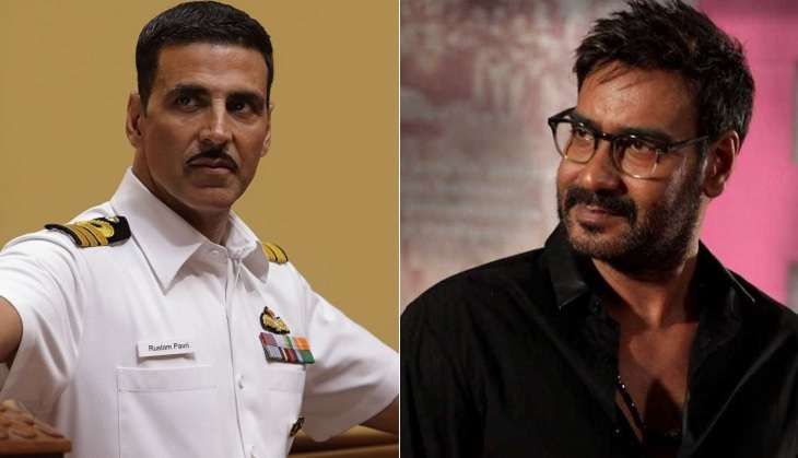 Akshay Kumar, Rustom Box Office Hit, says Ajay Devgn