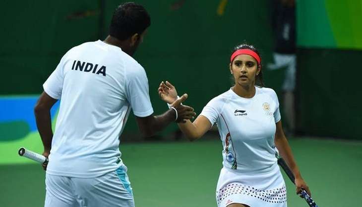 Sania Mirza and Rohan Bopanna