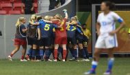 Rio 2016: Defending champions USA knocked out of women's football by Sweden 