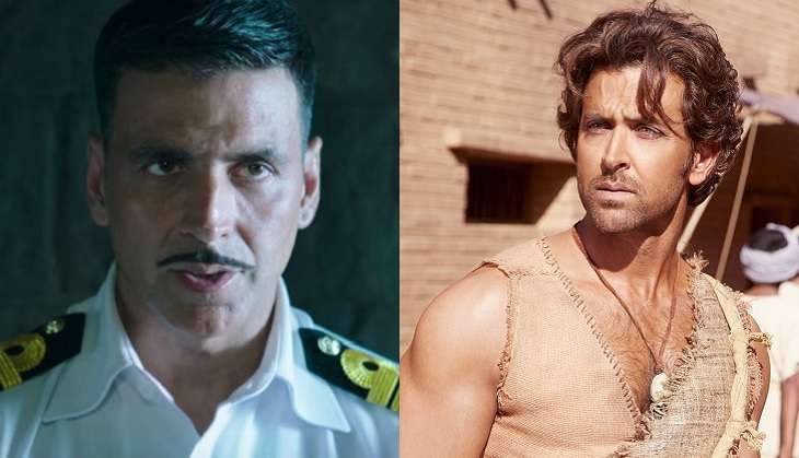 Box Office: Akshay Kumar's Rustom has a clear lead over Hrithik Roshan's Mohenjo Daro 