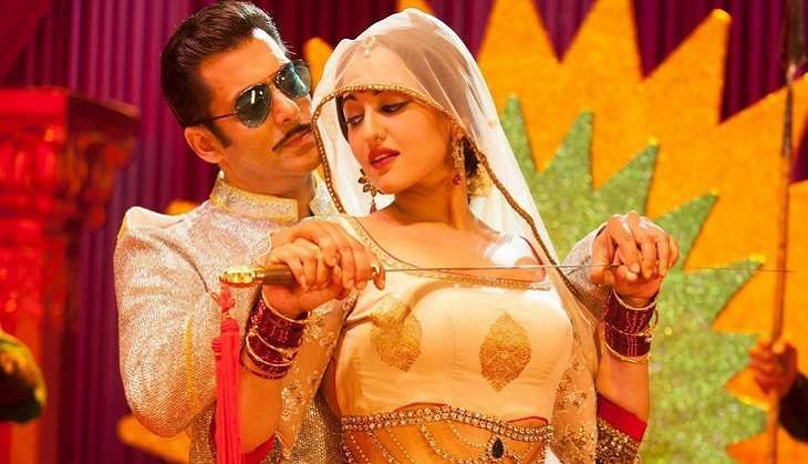 Salman Khan and Sonakshi Sinha in Dabangg 3