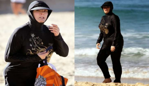 French court overturns ban on Burkini hours after Sarkozy backs ban in a bid to woo voters 