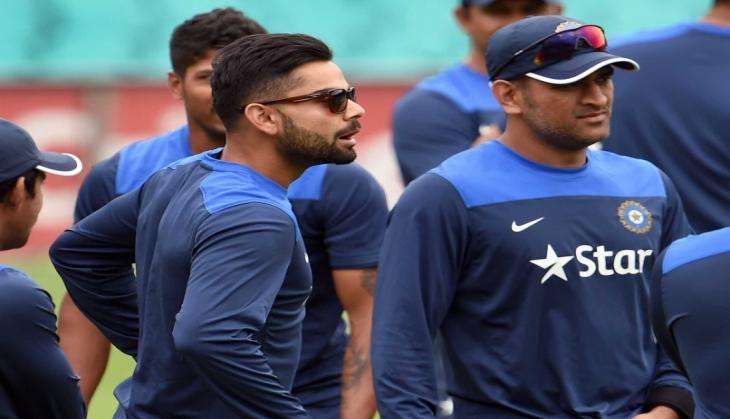 Virat Kohli and MS Dhoni