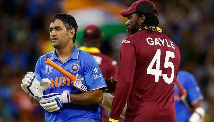 MS Dhoni and Chris Gayle