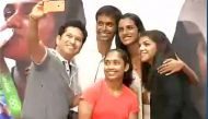 Sachin Tendulkar presents BMW cars to PV Sindhu, Sakshi Malik, Dipa Karmakar and Gopichand 