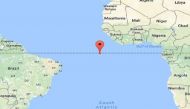 Earthquake measuring 7.4 hits South Atlantic Ocean 