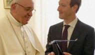 When Mark Zuckerberg meets Pope Francis... 