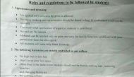Why that viral flyer of sexist girls-only rules at a Mangalore college is hardly surprising 