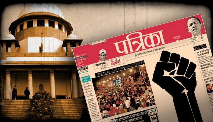 SC orders Rajasthan govt to release ads to Patrika