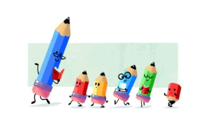 Teachers day google doodle