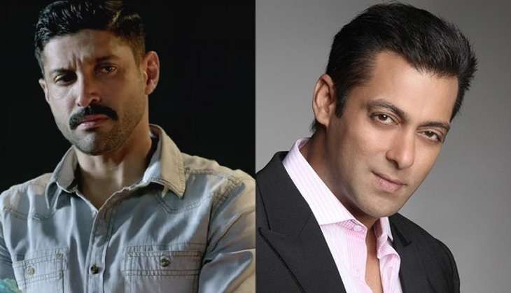 Farhan Akhtar and Salman Khan