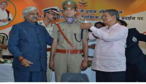 Uttarakhand: Harish Rawat promotes Olympian Manish Rawat to police inspector 