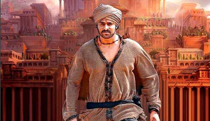 Prabhas in a still from Baahubali