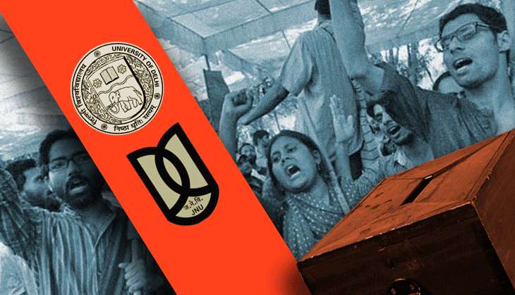 JNUSU and DU elections: ABVP set for mixed fortunes in student polls 