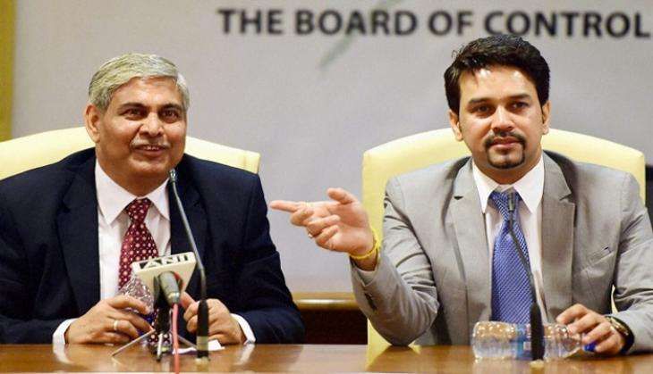 Anurag Thakur and Shashank Manohar