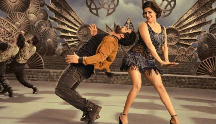 Jr NTR and Samantha Ruth Prabhu in a still from Janatha Garage
