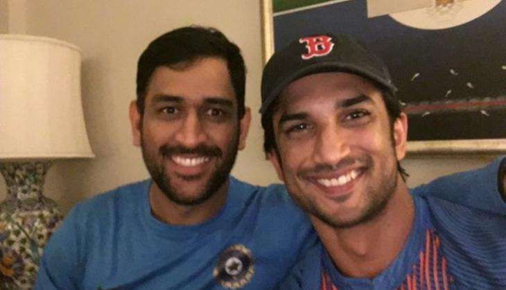 MS Dhoni and Sushant Singh Rajput