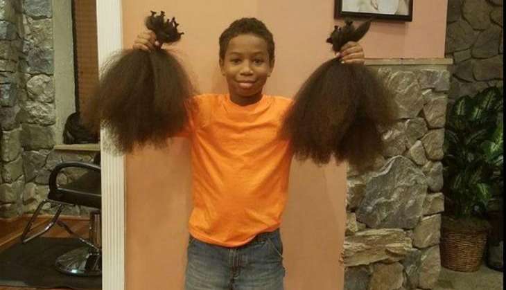 Viral This 8 Year Old Grew Hair For 2 Years To Donate It To