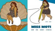 This cartoonist's new comic strip, Miss Moti, is the perfect response to body shaming 