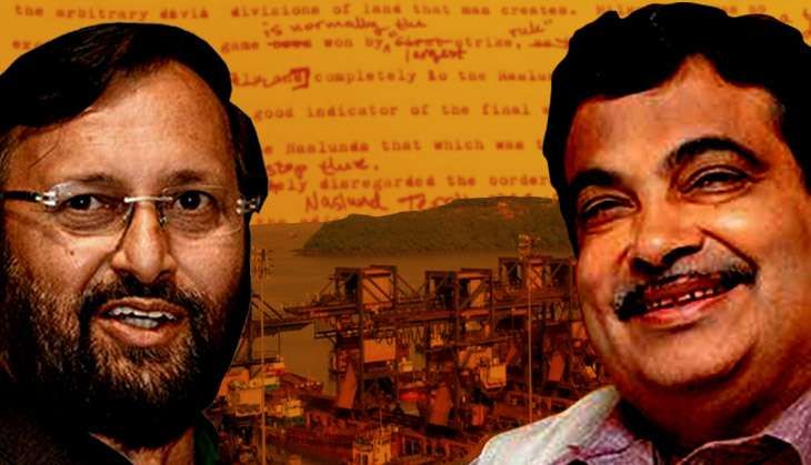 Gadkari and Javadekar broke all rules for Mormugao Port project