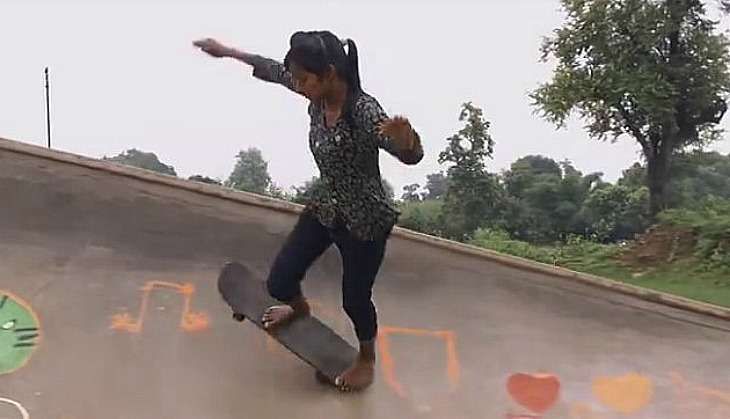 skateboarding