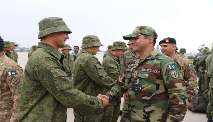 Pak Russia exercise